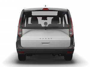volkswagen caddy combi 2021 3D Model