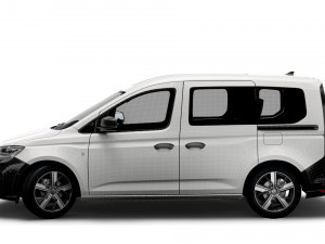 volkswagen caddy combi 2021 3D Model