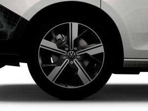 volkswagen caddy combi 2021 3D Model