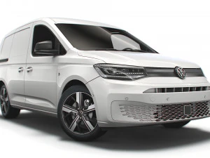 volkswagen caddy commerce pro 2021 Modelo 3D