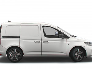 volkswagen caddy commerce pro van 2021 3D 模型