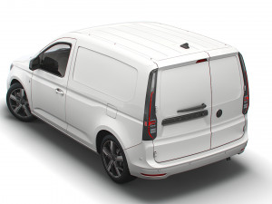 volkswagen caddy commerce pro van 2021 3D 模型