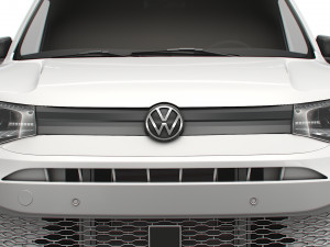volkswagen caddy commerce pro van 2021 3D 模型