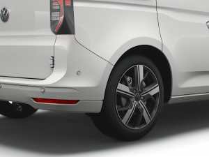 volkswagen caddy commerce pro van 2021 3D 模型