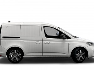 volkswagen caddy commerce pro van 2021 3D 模型
