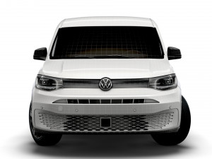 volkswagen caddy commerce pro van 2021 3D 模型