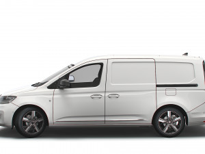 volkswagen caddy commerce pro van maxi 2021 Modelo 3D