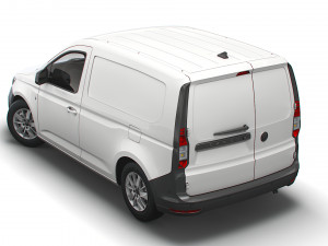 volkswagen caddy commerce van 2021 Modèle 3D