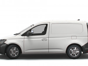 volkswagen caddy commerce van 2021 Modèle 3D