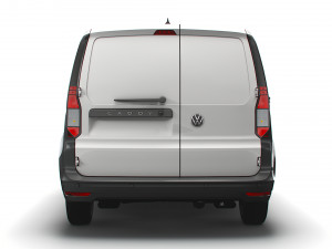 volkswagen caddy commerce van 2021 Modèle 3D
