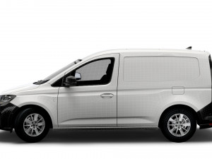 volkswagen caddy commerce van 2021 Modèle 3D