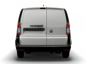 volkswagen caddy commerce van 2021 Modèle 3D