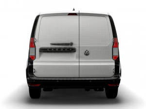 volkswagen caddy commerce van 2021 3D Model