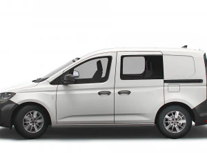 volkswagen caddy commerce van doublecab 2021 3D Model