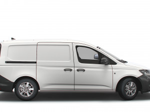 volkswagen caddy commerce van maxi 2021 Model 3D