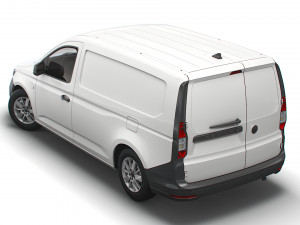 volkswagen caddy commerce van maxi 2021 Model 3D