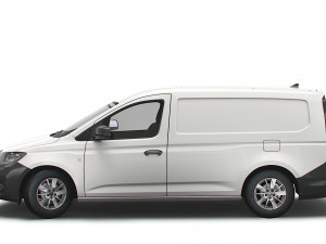 volkswagen caddy commerce van maxi 2021 Model 3D