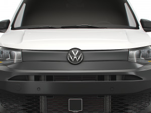 volkswagen caddy commerce van maxi 2021 Model 3D