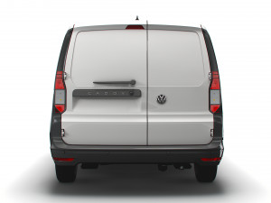volkswagen caddy commerce van maxi 2021 Model 3D