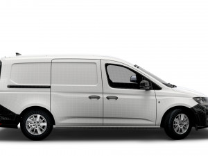 volkswagen caddy commerce van maxi 2021 Model 3D