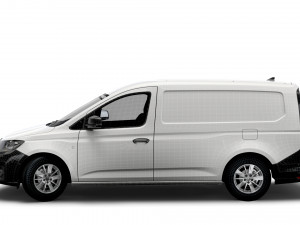 volkswagen caddy commerce van maxi 2021 Model 3D