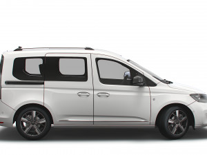 volkswagen caddy life 2021 Model 3D