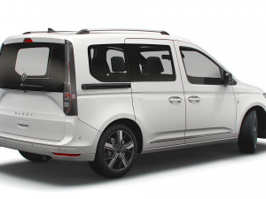 volkswagen caddy life 2021 Model 3D