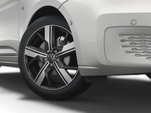 volkswagen caddy life 2021 Model 3D