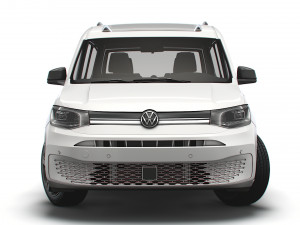 volkswagen caddy life 2021 Model 3D
