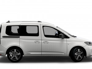 volkswagen caddy life 2021 Model 3D