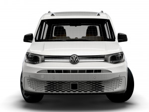 volkswagen caddy life 2021 Model 3D