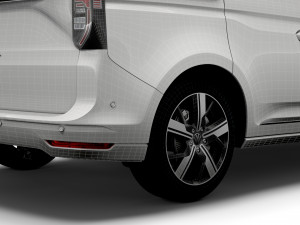 volkswagen caddy life 2021 Model 3D