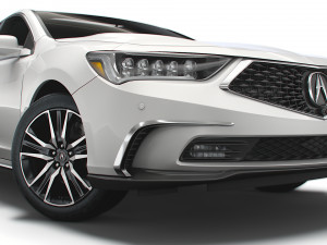 acura rlx 2021 3D Model