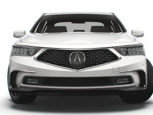 acura rlx 2021 3D Model