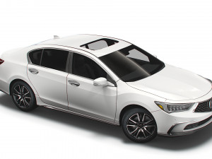 acura rlx 2021 3D Model