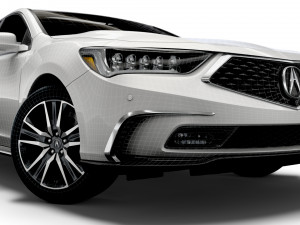 acura rlx 2021 3D Model
