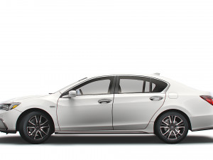 acura rlx sh awd 2021 3D Model