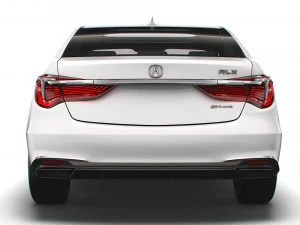 acura rlx sh awd 2021 Modello 3D