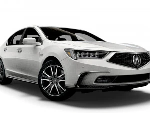 acura rlx sh awd 2021 Modello 3D