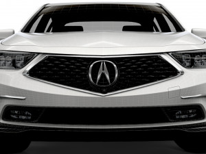 acura rlx sh awd 2021 3D Model