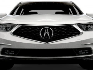 acura rlx sh awd 2021 Modello 3D