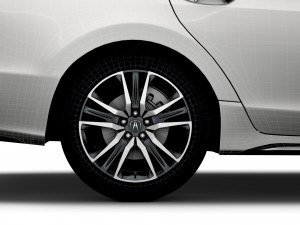 acura rlx sh awd 2021 3D Model
