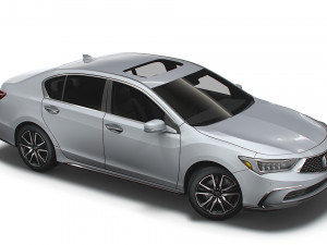 honda legend 2021 3D 모델