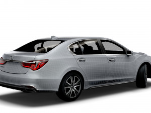 honda legend 2021 3D 모델