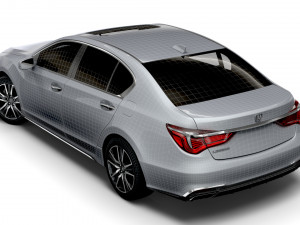 honda legend 2021 3D 모델