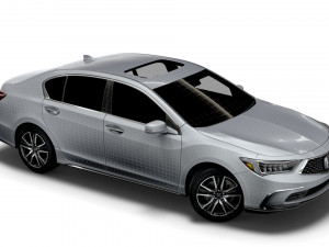 honda legend 2021 3D 모델