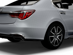 honda legend 2021 3D 모델