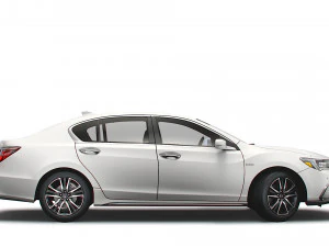 Хонда Легенда гибрид 2021 года 3D Модель