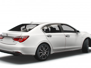 honda legend hybrid 2021 3D Model
