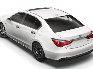 honda legend hybrid 2021 3D Model